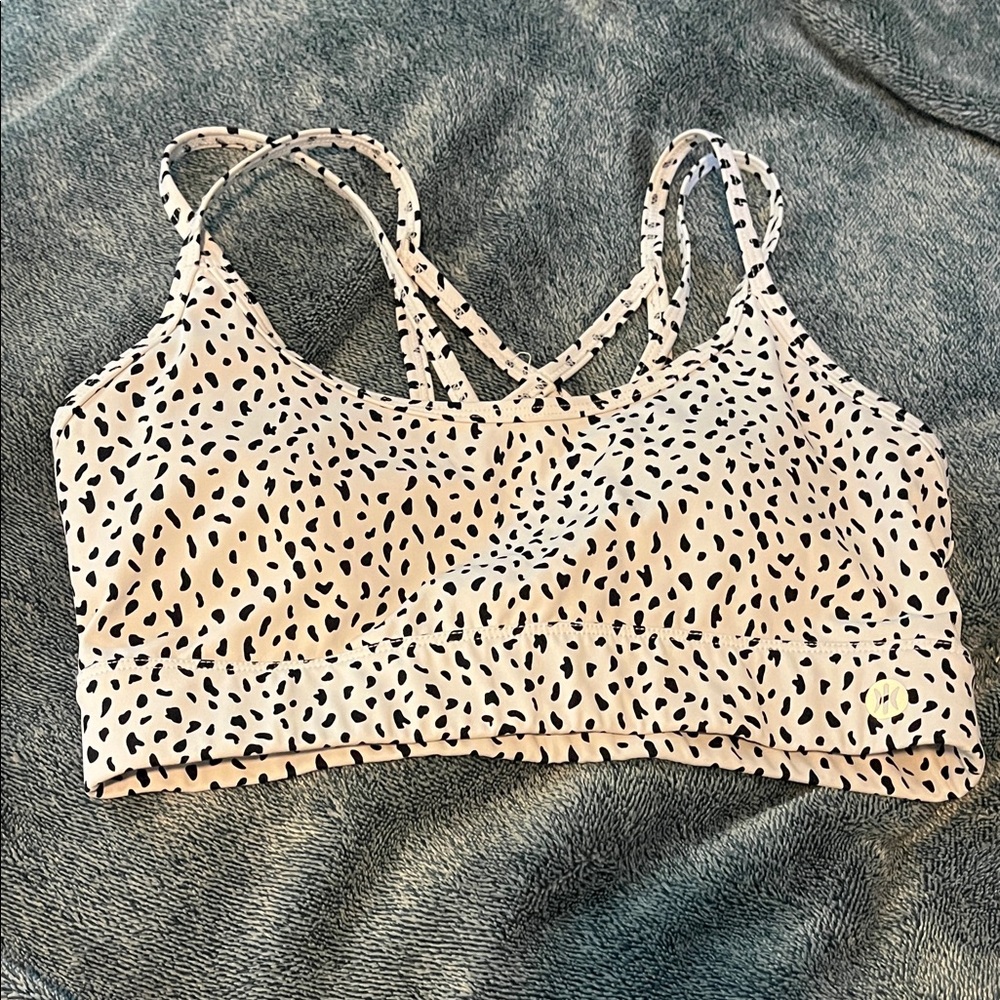 Spotted Sports Bra